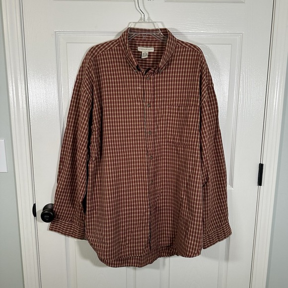 Preswick & Moore Other - Preswick And Moore Button Down Red Plaid Shirt XL Long Sleeve